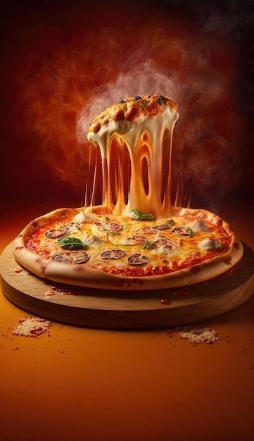 Sizzling Symphony of Pepperoni Melody Pizza