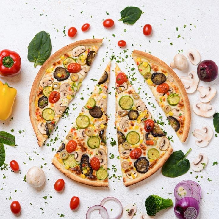 Crispy Crust Ocean Treasure Seafood Pizza